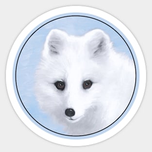 Arctic Fox Sticker